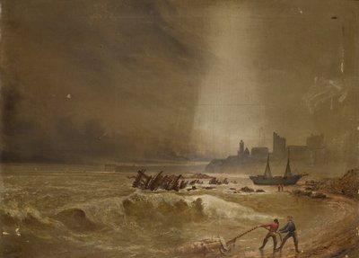 टाइनमाउथ, 1871 से सीस्केप द्वारा William Connell